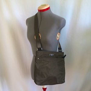 Tumi Voyageur cross body bag. Nylon.